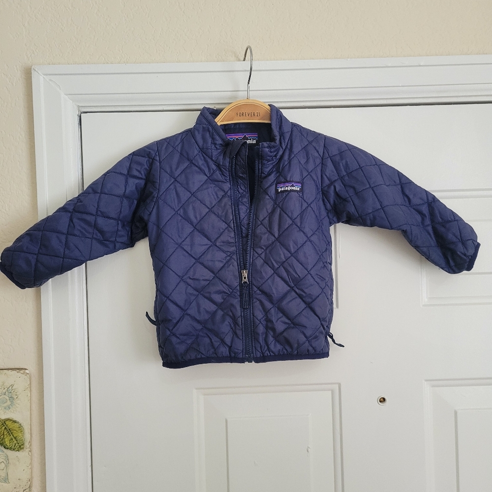 Patagonia Kids Puffer Jacket - Navy Blue